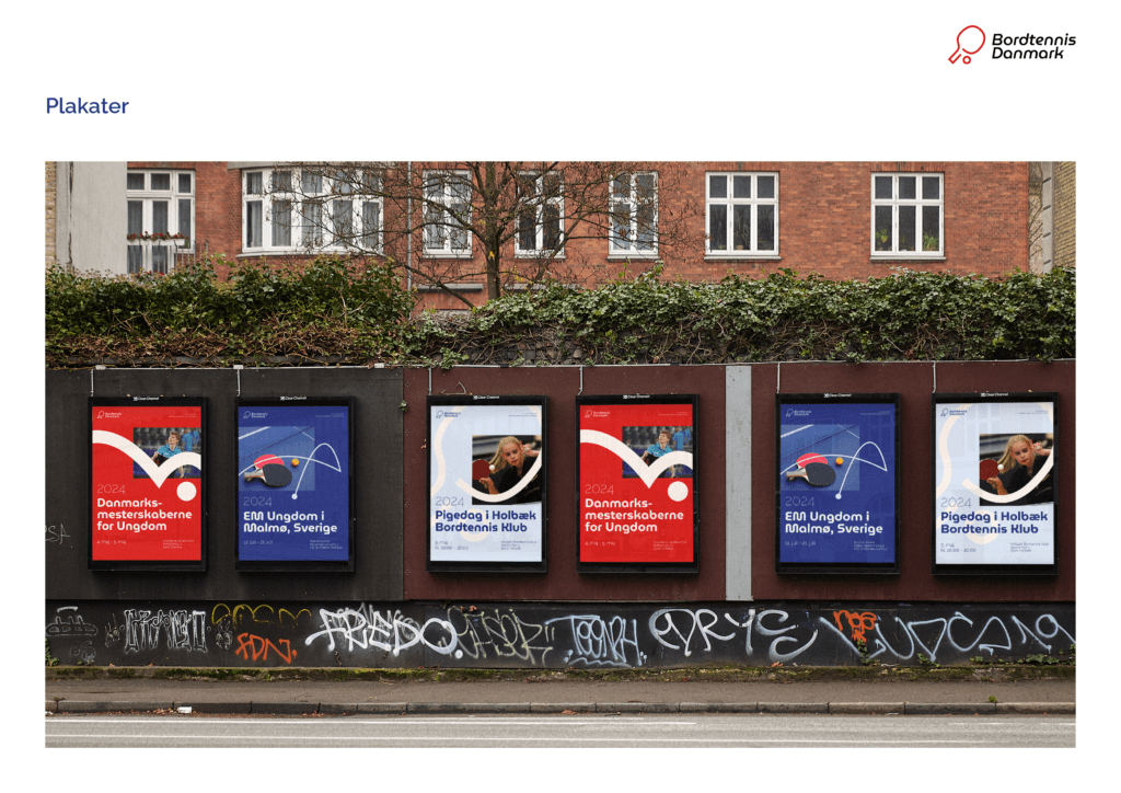 Bordtennis Danmark design guidelines