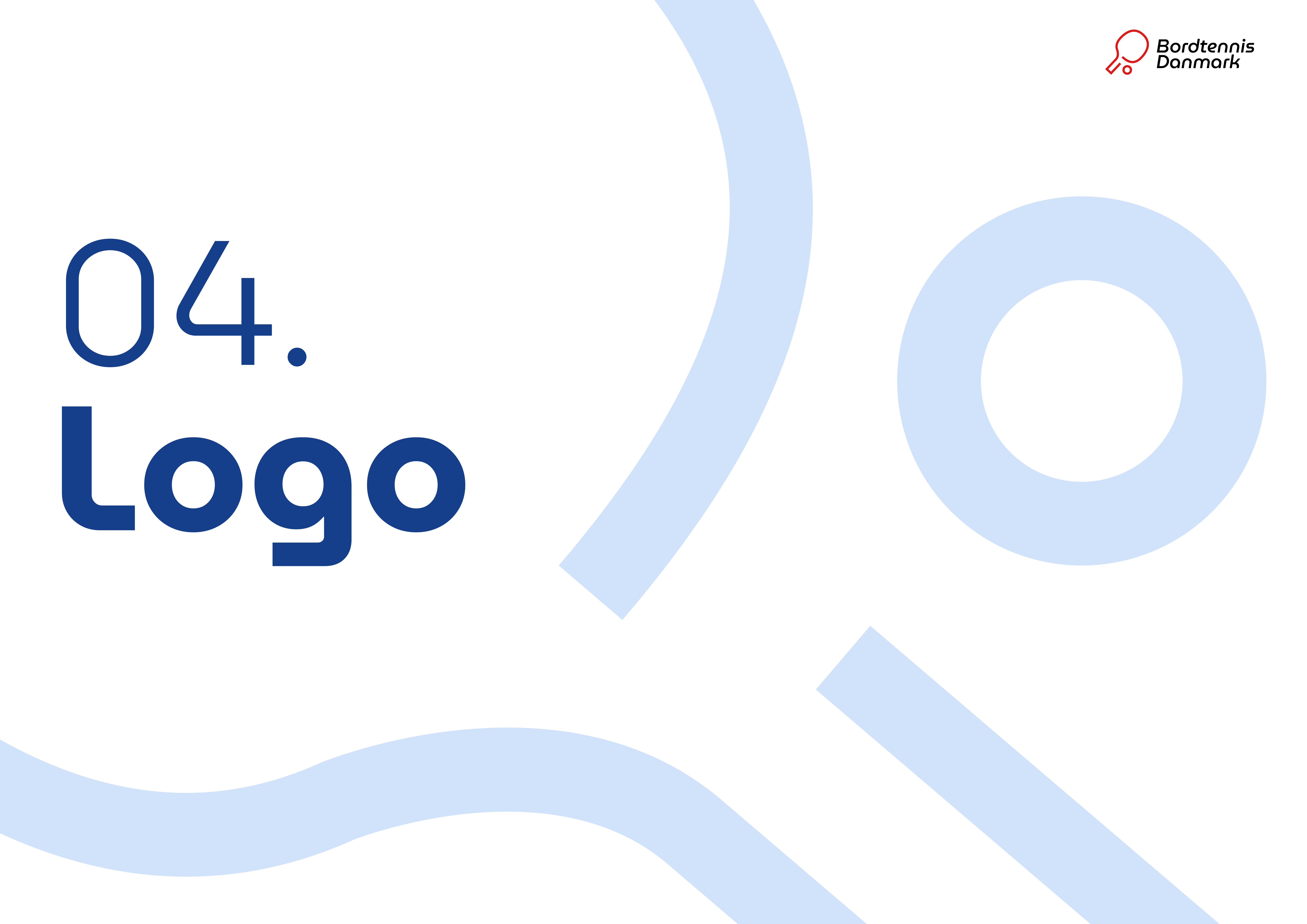 Bordtennis Danmark design guidelines