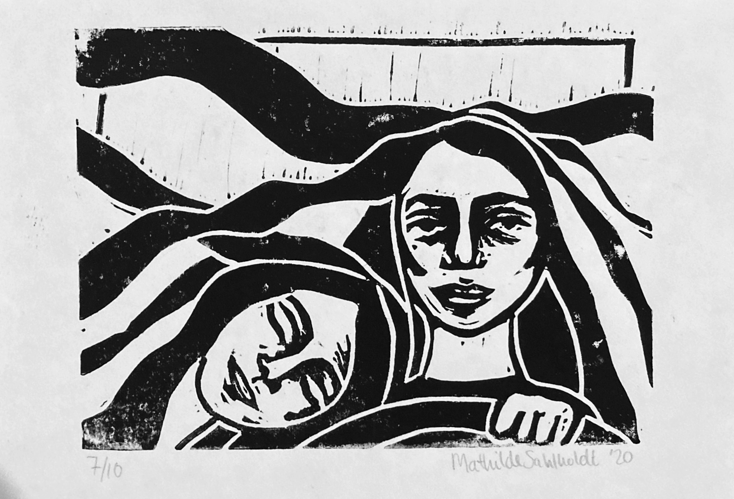 Lino cut