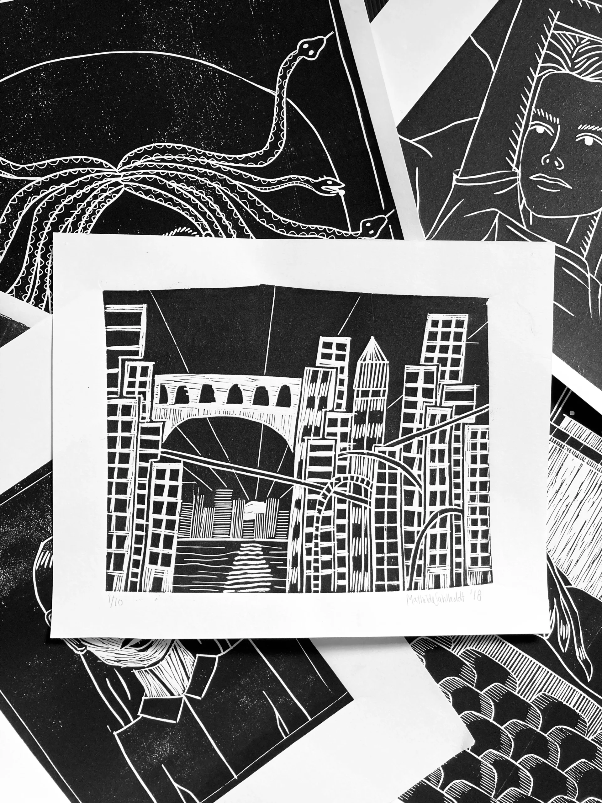 Lino cut