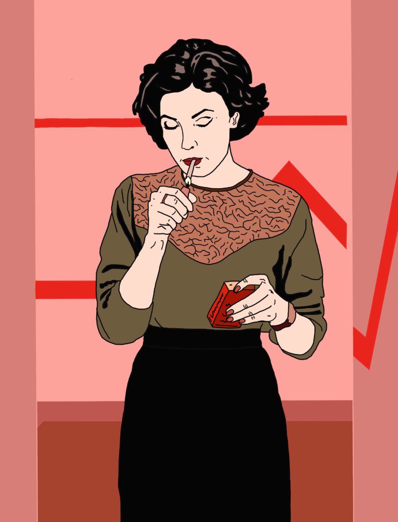 Audrey Horne drawing