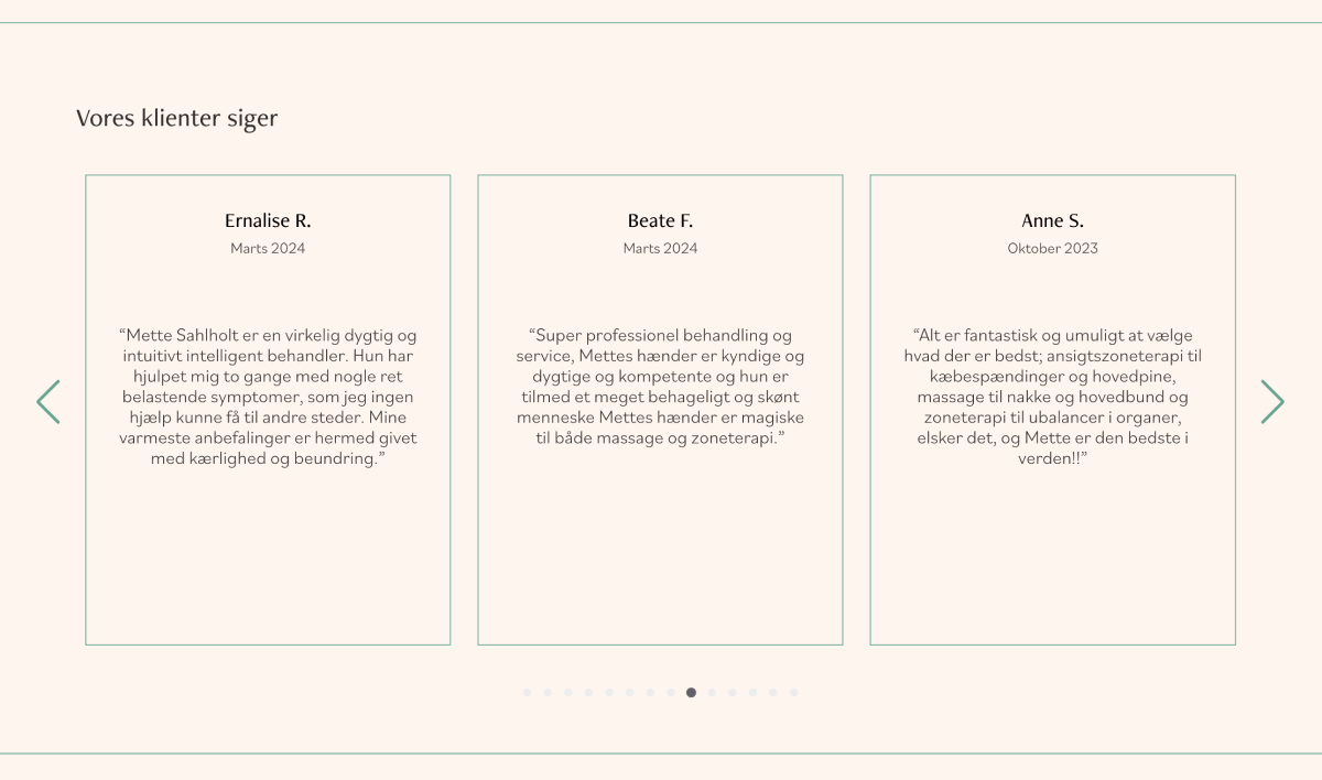 Familieklinik website