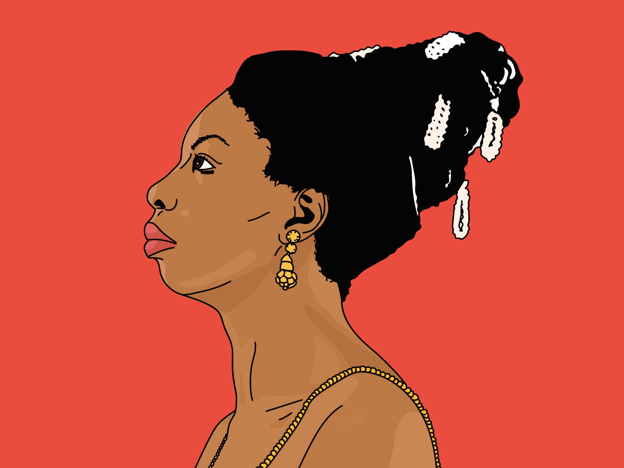 Nina Simone drawing