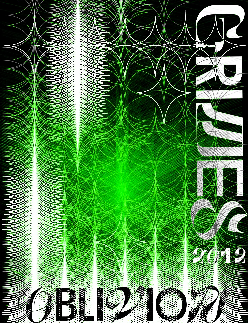 Music generated poster