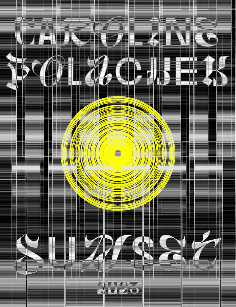 Music generated poster