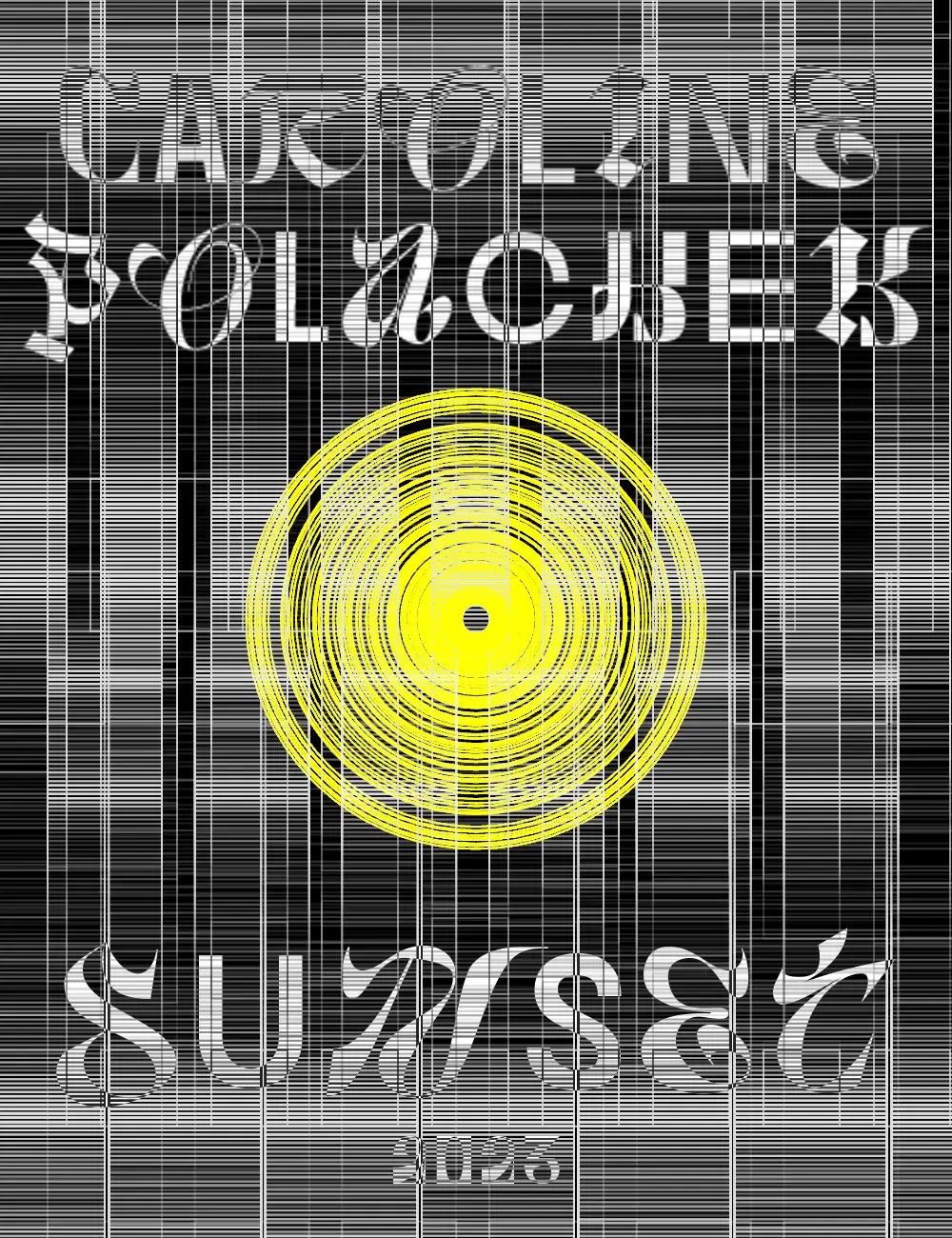 Music generated poster